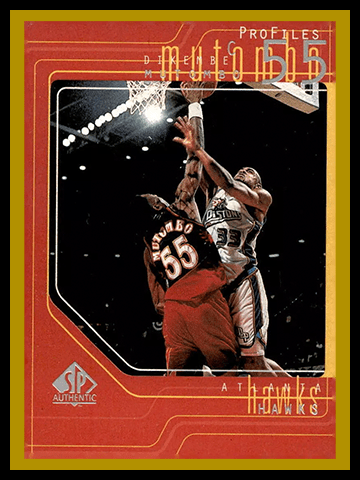 1997 SP Authentic Profiles 2 #P6 Dikembe Mutombo card